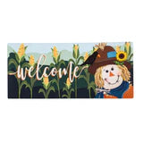 Scarecrow and Friend Mat Insert