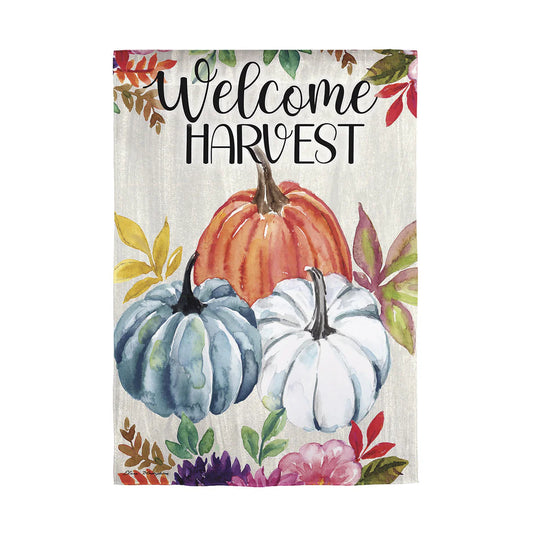 Welcome Harvest Garden Flag