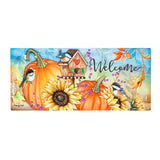 Autumn Greetings Mat Insert