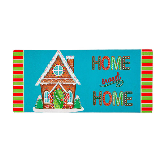 Gingerbread Home Sweet Home Mat Insert