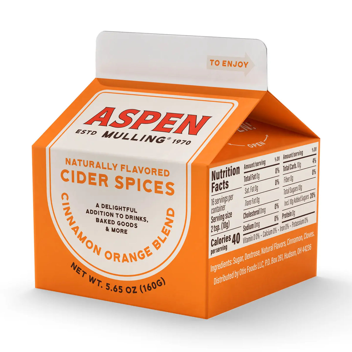 Aspen Mulling Spices - Cinnamon Orange - 5.65oz Carton