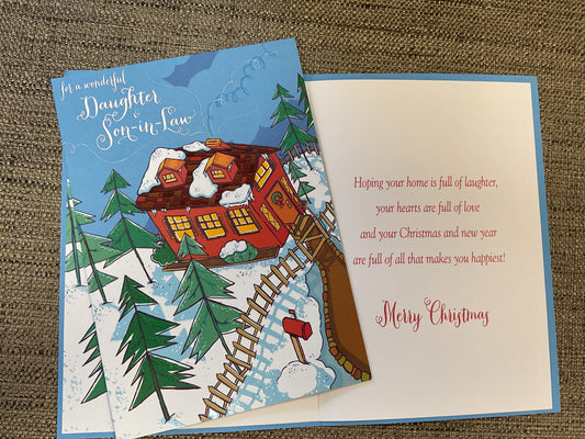 Daughter & Son-in-Law Christmas Card