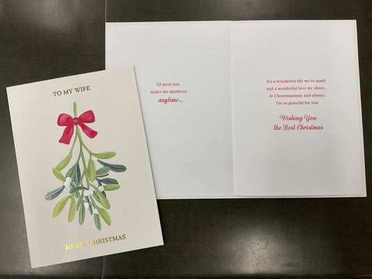 Wife Christmas Card