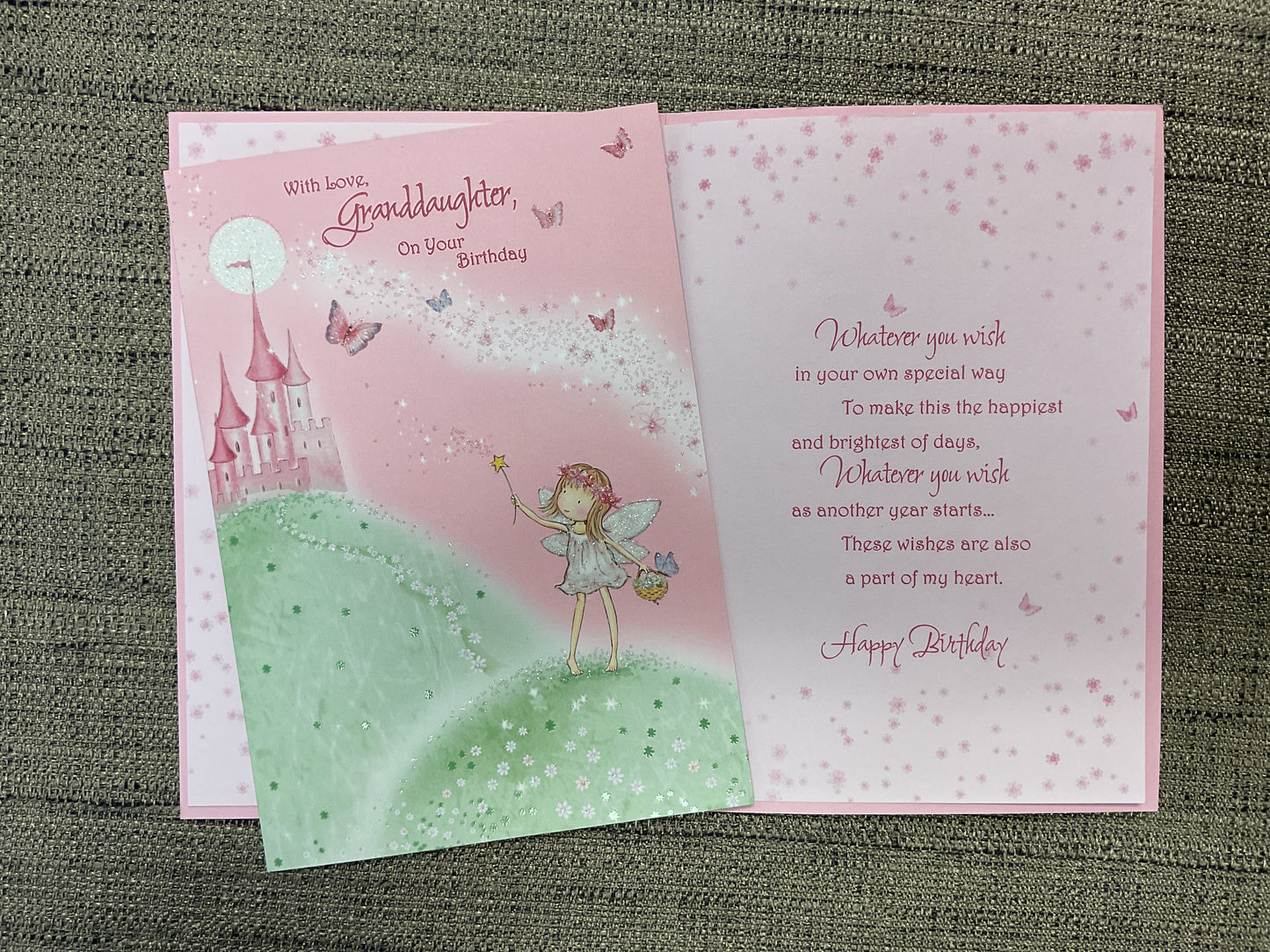 Granddaughter Birthday Card