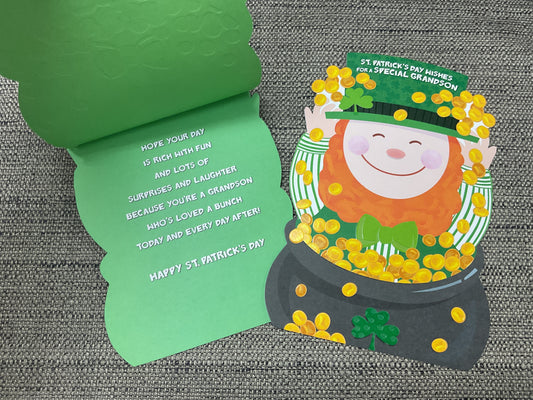 Young Grandson - St. Patrick’s Day