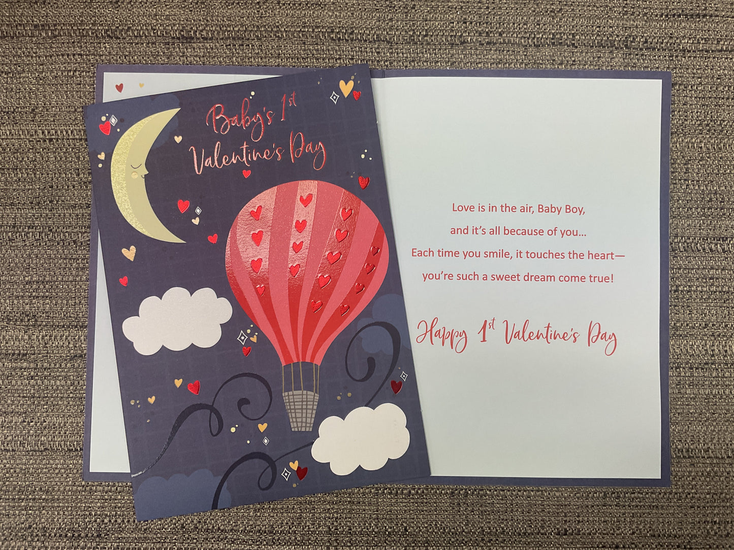 Baby’s 1st Valentine’s Day Card