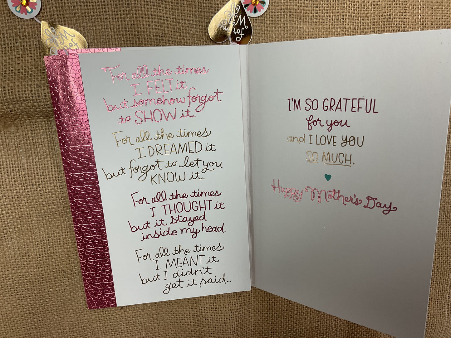 Wife  - Mother’s Day