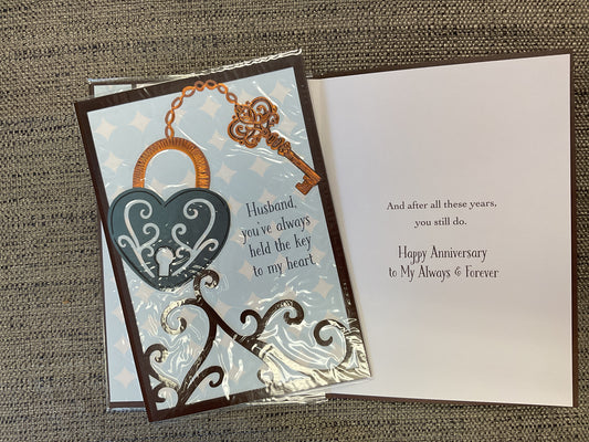 Husband Anniversary Card