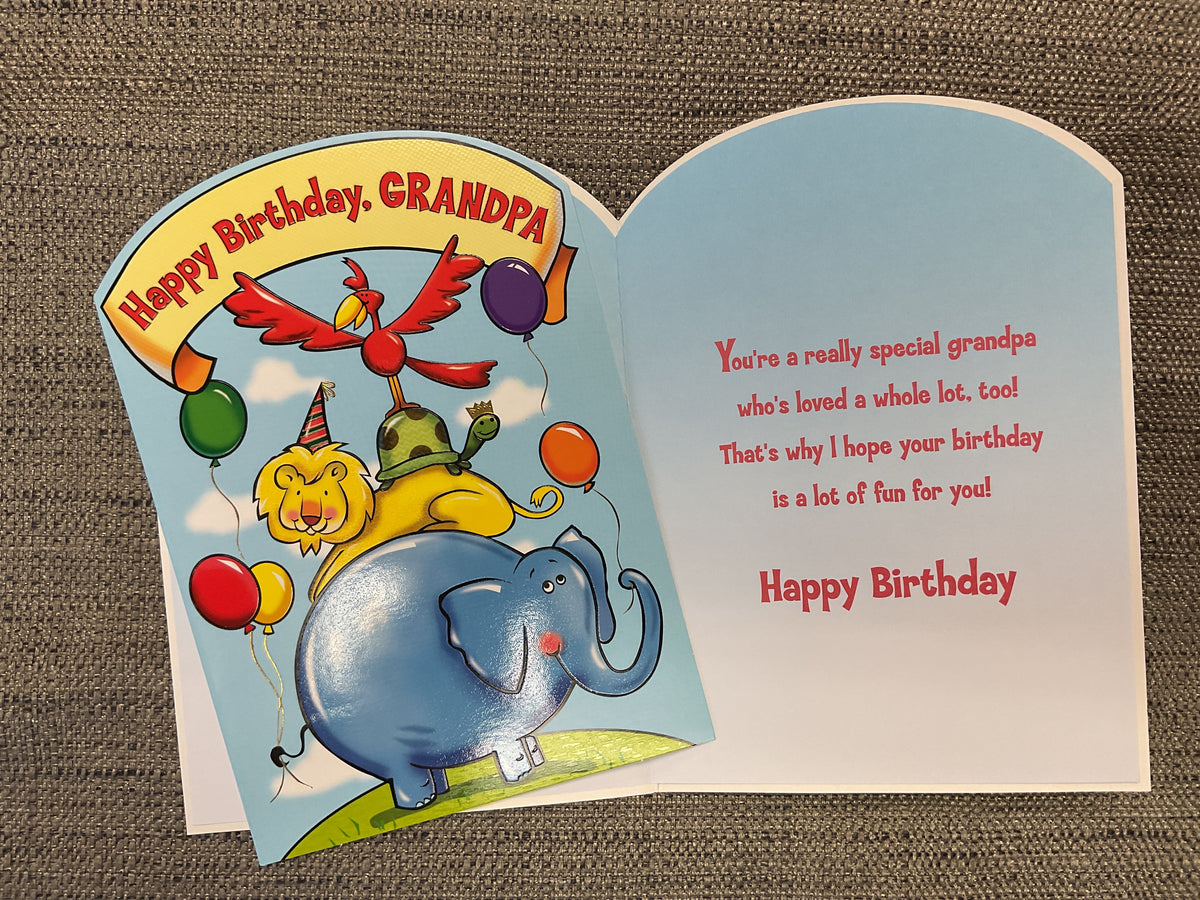 Grandpa Birthday Card