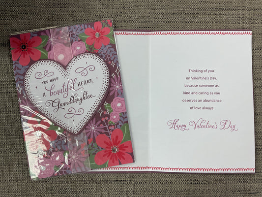 Valentine’s Day Card - Granddaughter