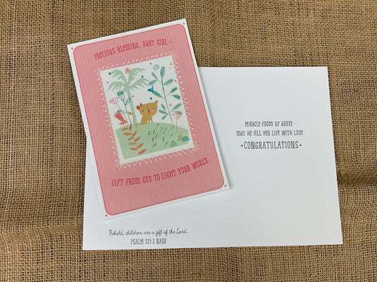 Faith Baby Card
