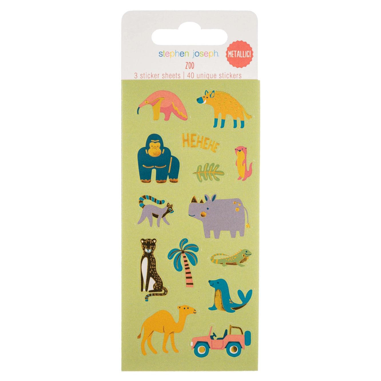 Stephen Joseph Sticker Packs, Asst