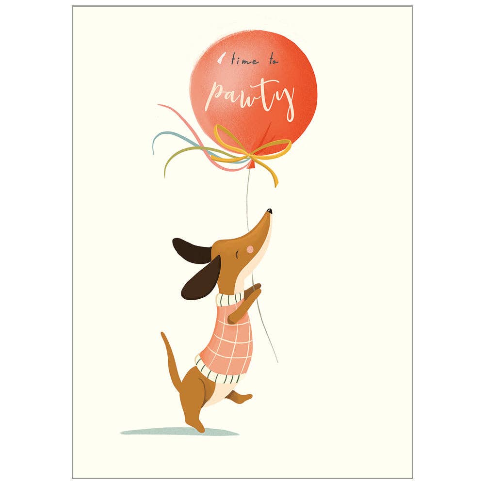 Pup Pawty - Birthday Card