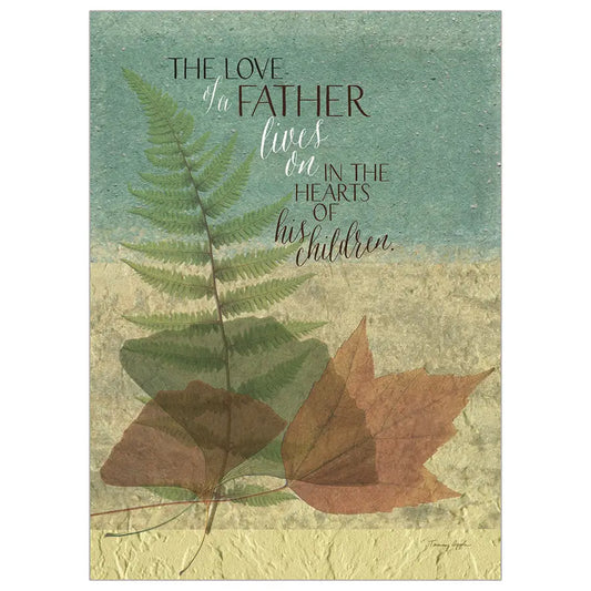 Love of A Father - Sympathy Loss of Father Card