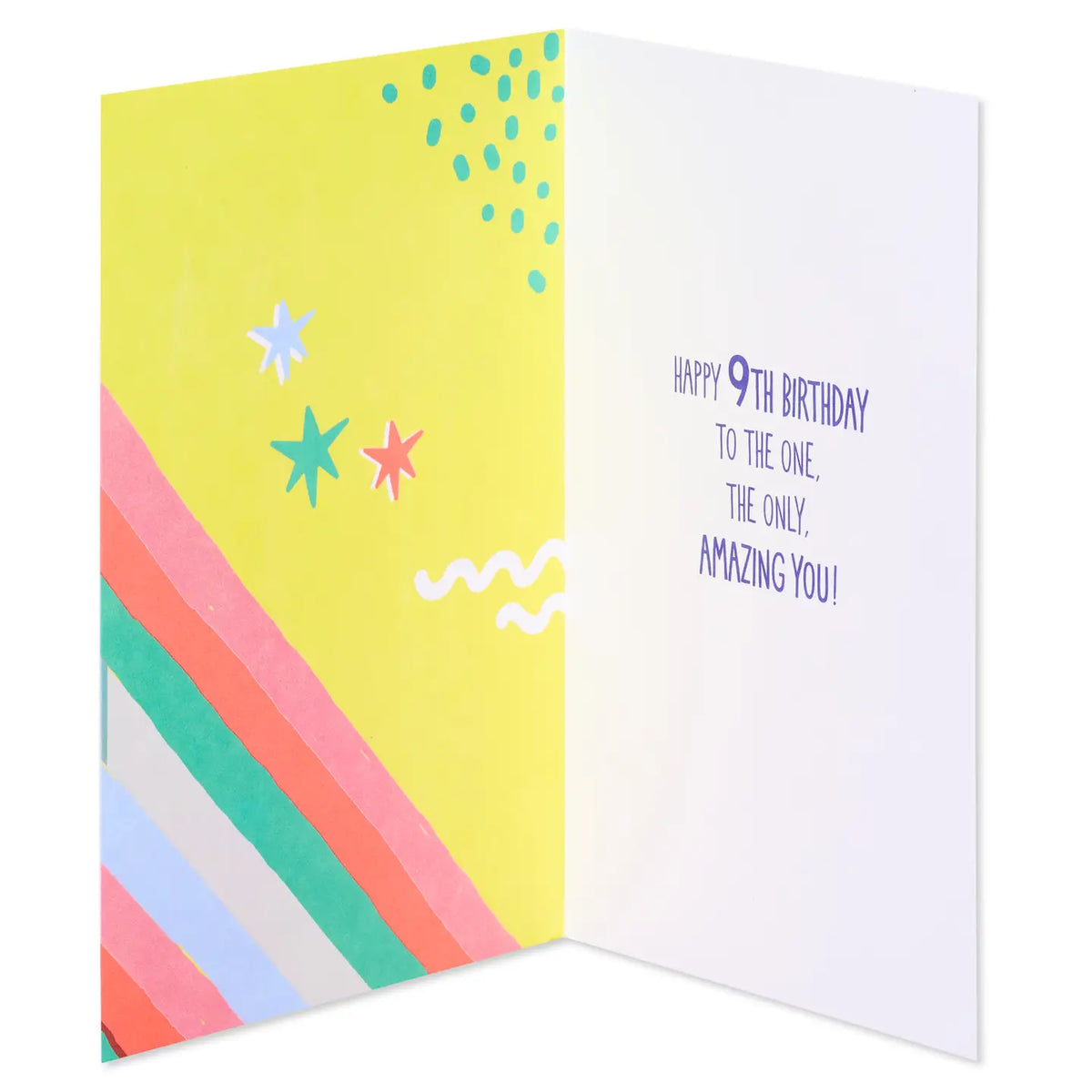 9th Birthday Card