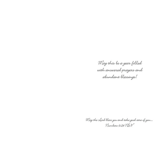 Flower Garden - Faith Birthday Value Card