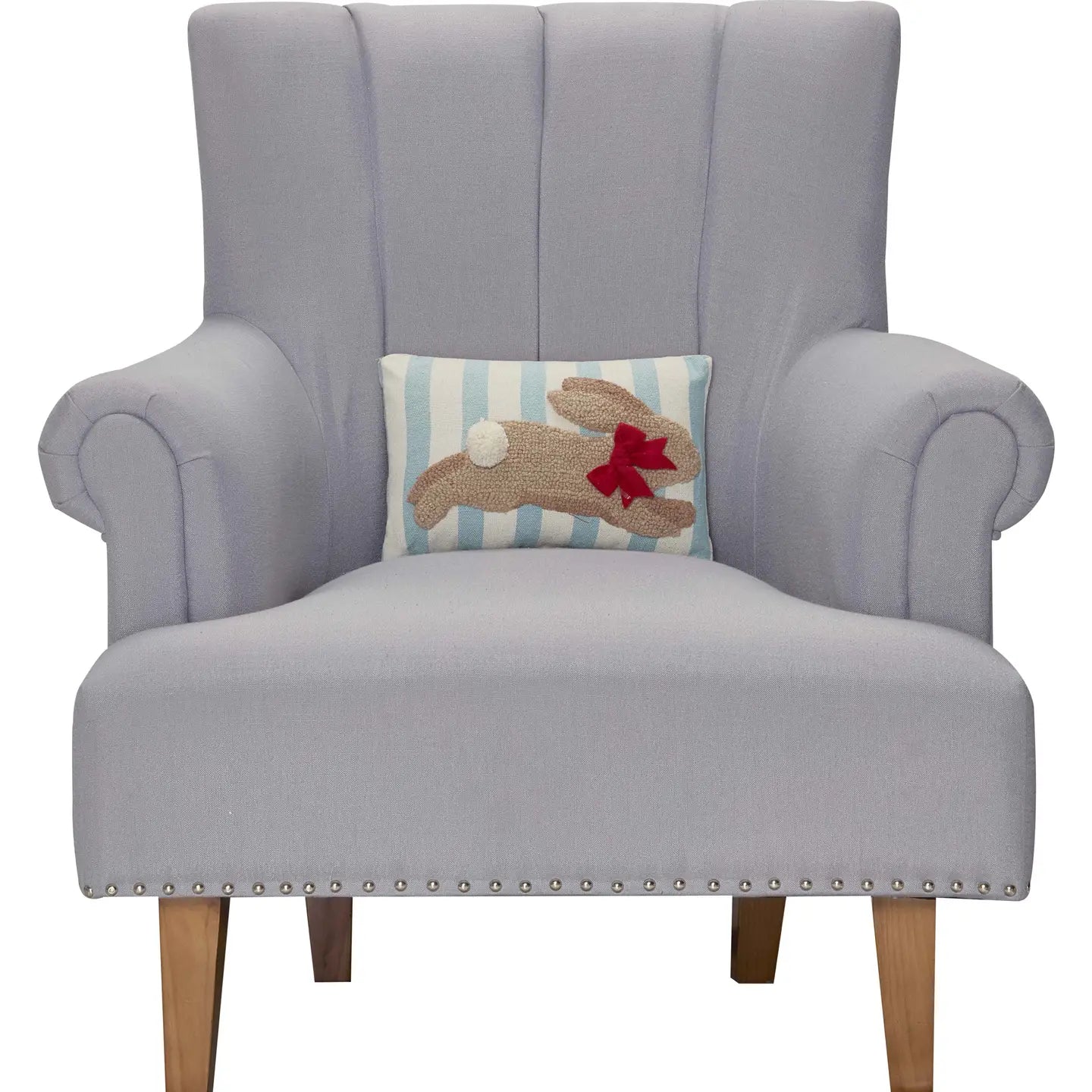 Stripe Bunny Hook Pillow