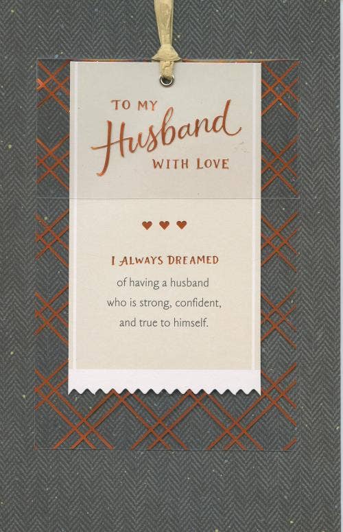 Husband Birthday Card