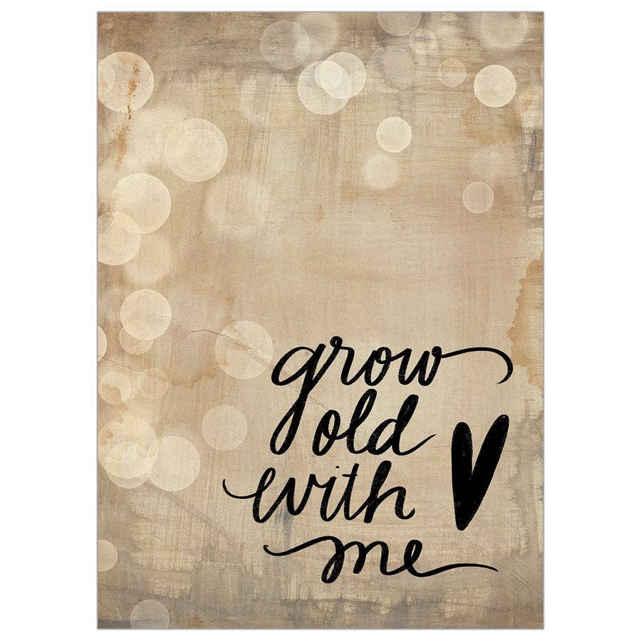 Grow Old - Birthday Husband Card