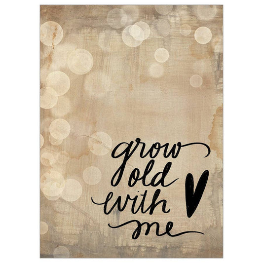 Grow Old - Birthday Husband Card
