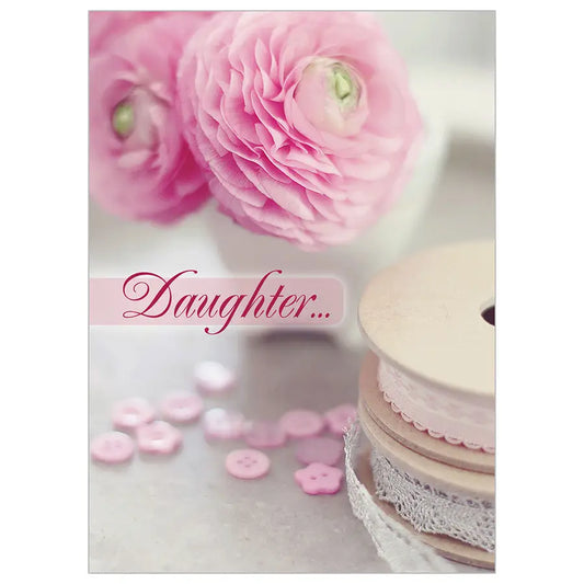 Soft Elegance - Birthday Daughter Card