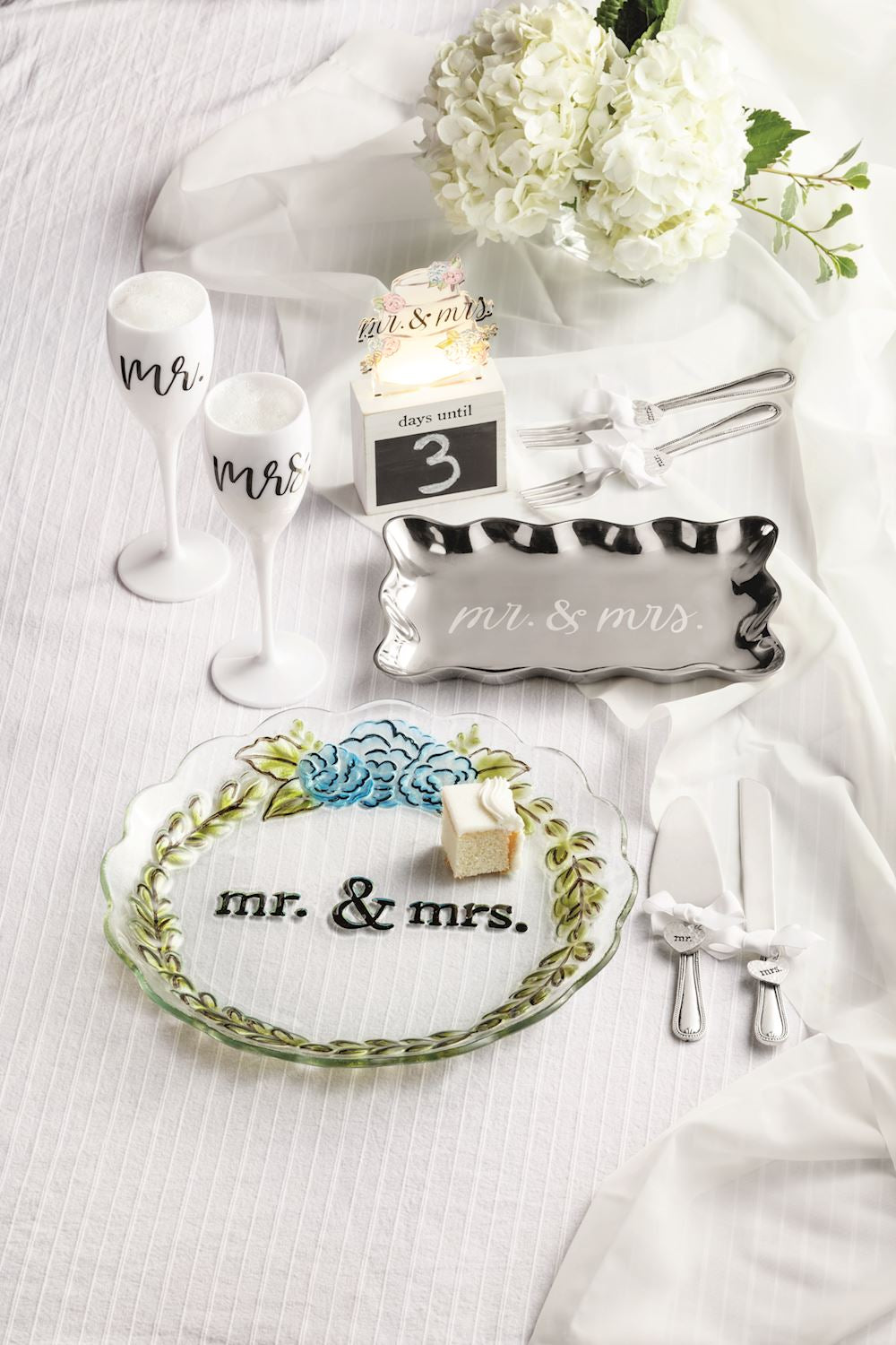 Mr. & Mrs. Flower Platter