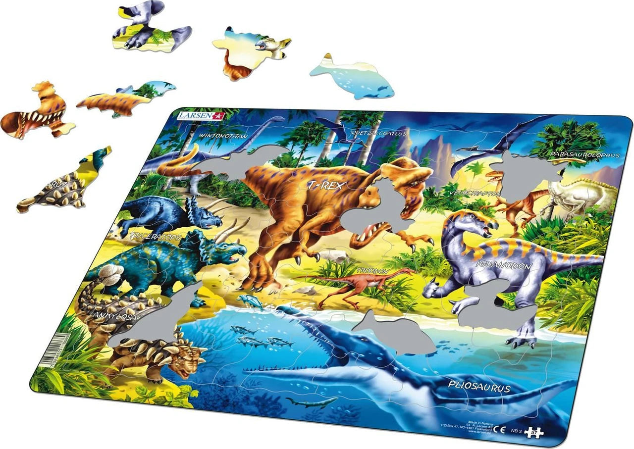 Dinosaurs 57 Piece Children's Educational Jigsaw Puzzle