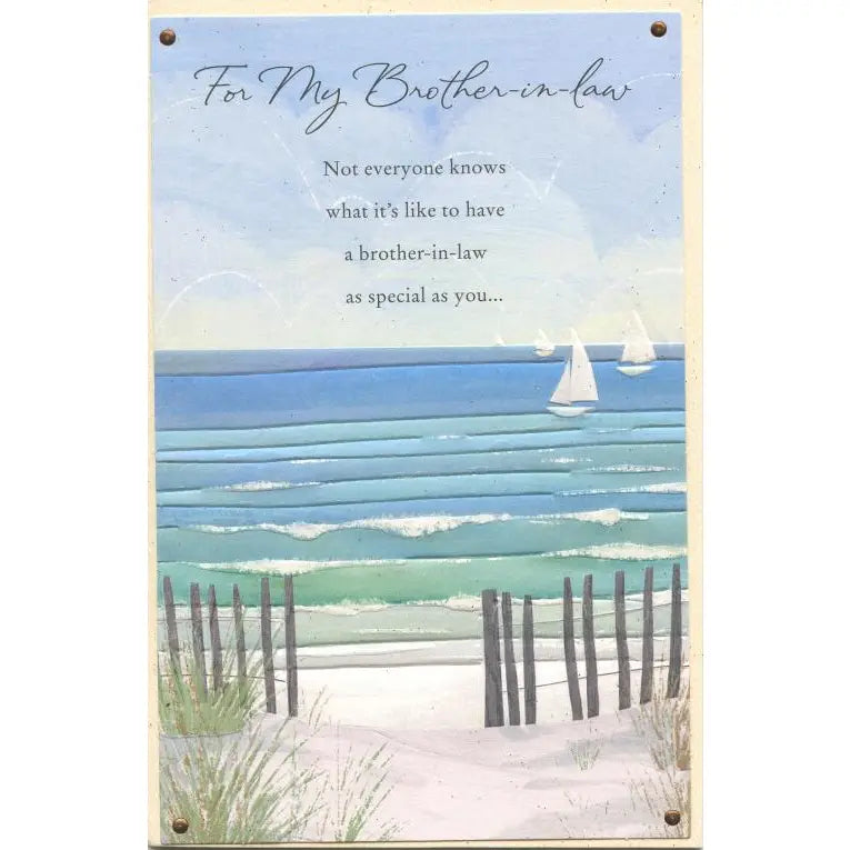 Brother-in-Law Birthday Card