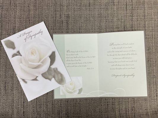 Religious Sympathy Card
