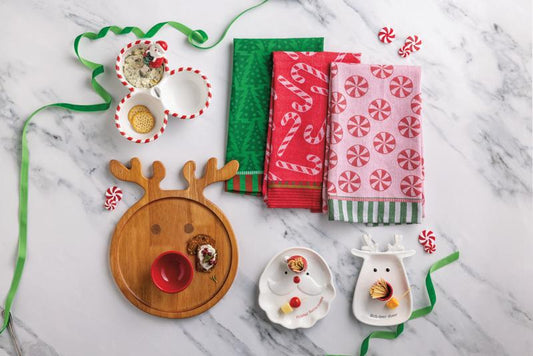 Wood Reindeer Board Set