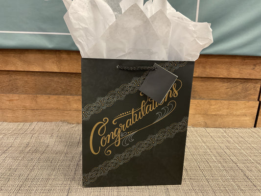 Congratulations gift bag