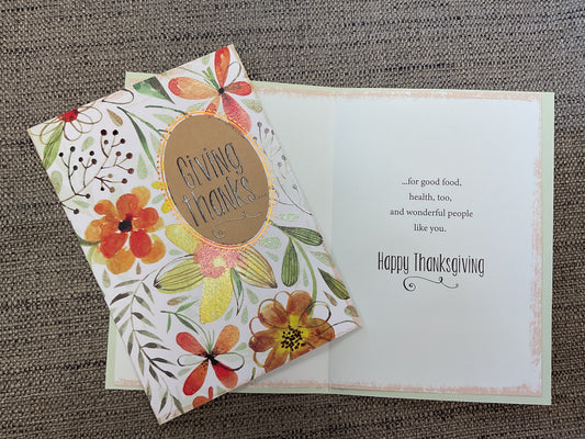Happy Thanksgiving Card