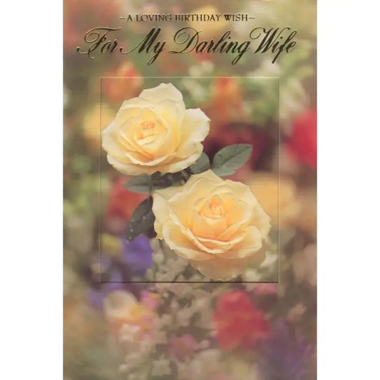 Wife Birthday Card