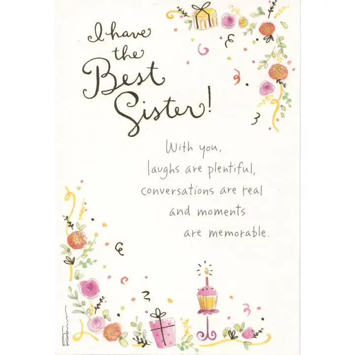 Sister Birthday Card