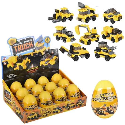 3" Building Block Constuction Truck