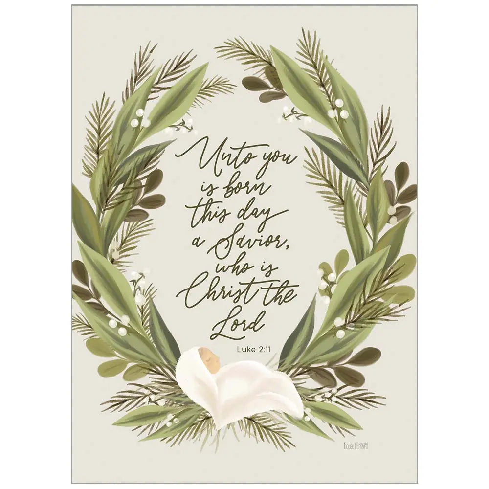 Born This Day - Faith Christmas Card