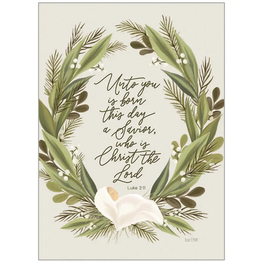 Born This Day - Faith Christmas Card