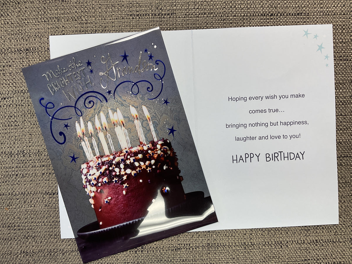 Grandson Birthday Card