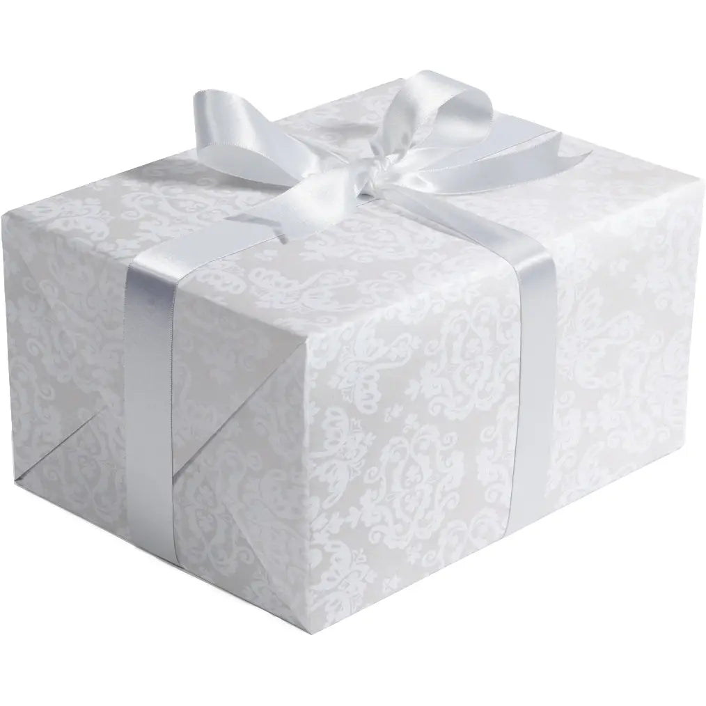 Pearl Damask Gift Wrap - Rolls