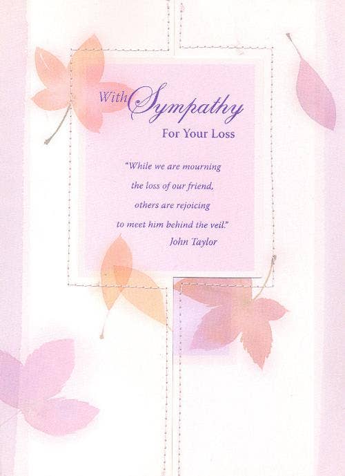 Sympathy Religious