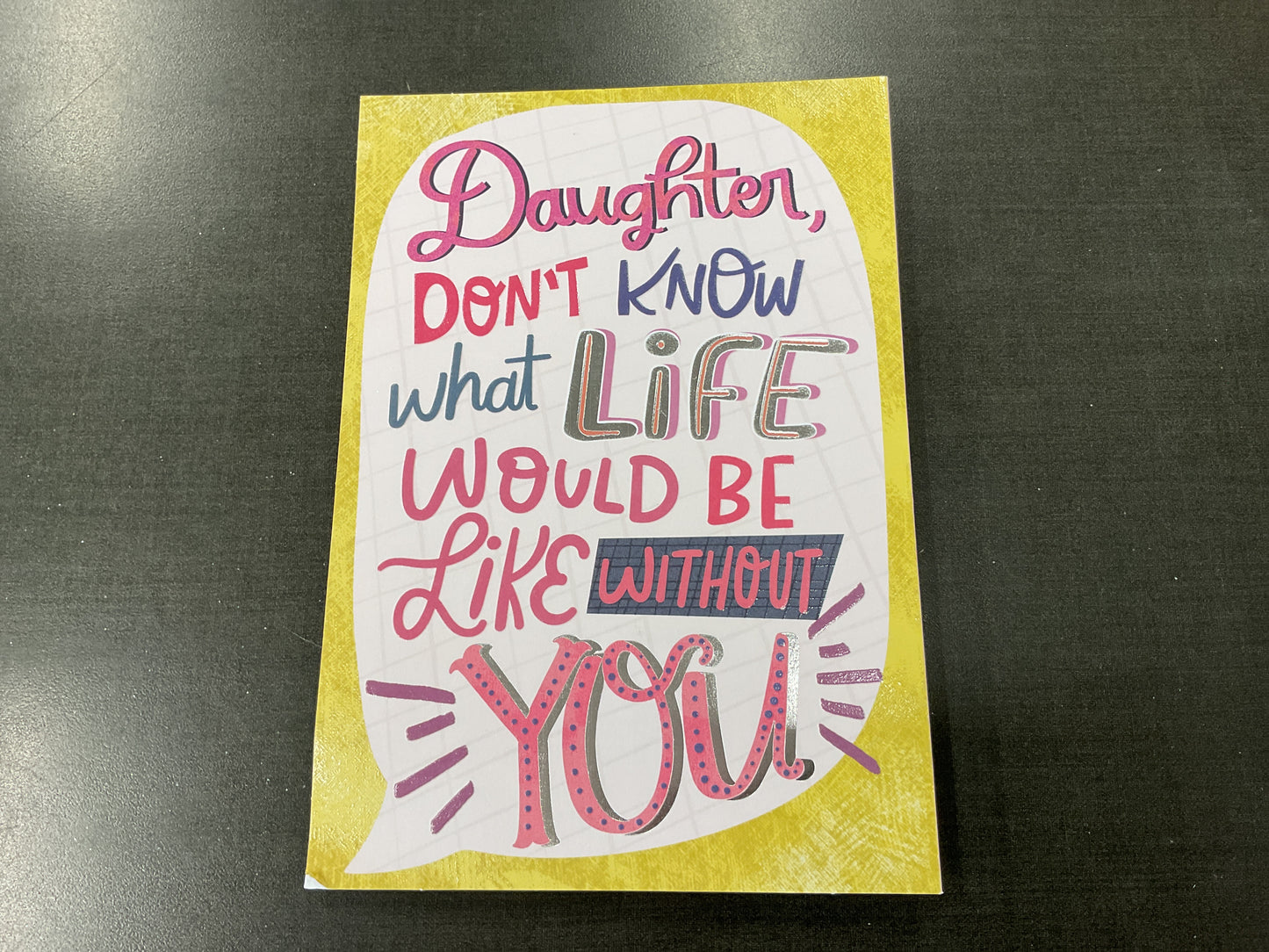 Daughter Birthday Card - Pop-up