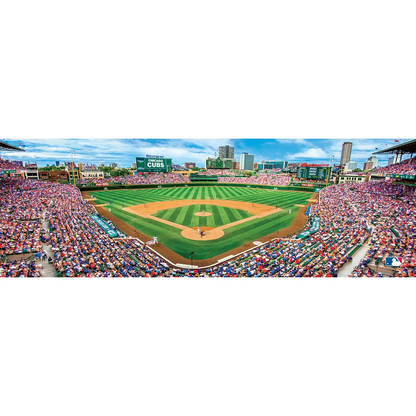 Chicago Cubs - 1000 Piece Panoramic Puzzle