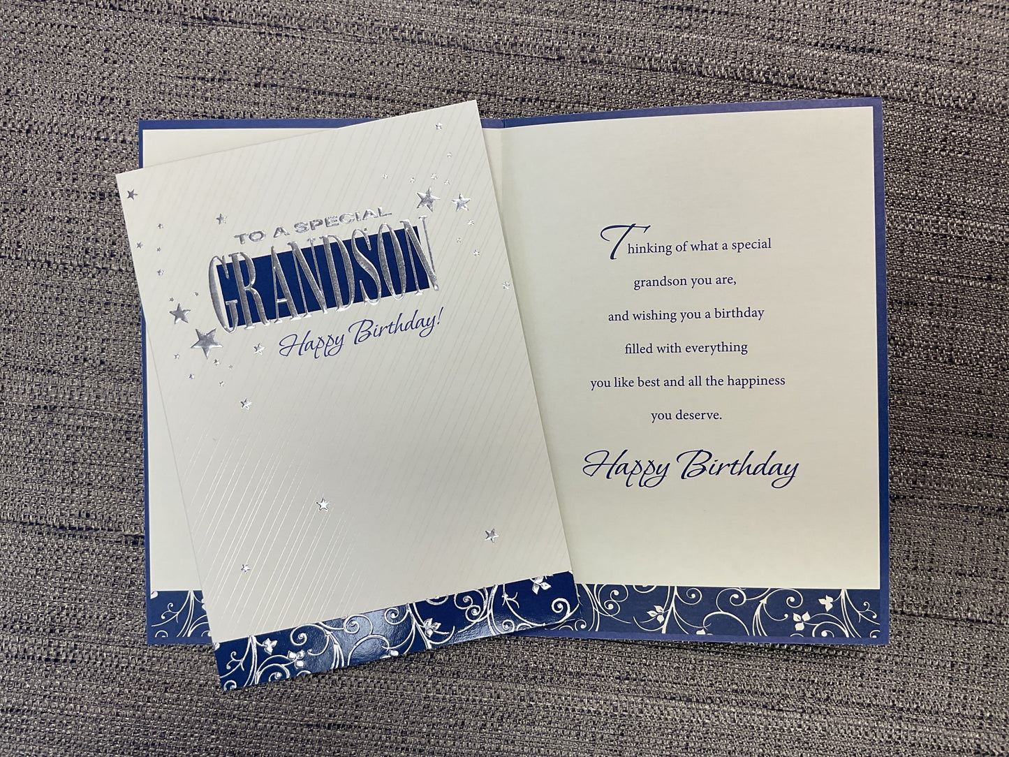 Grandson Birthday Card