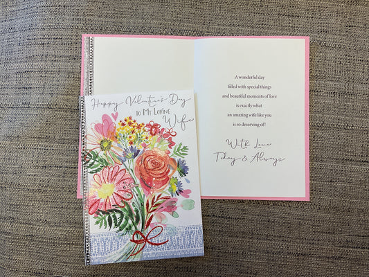 Valentine’s Day card for Wife