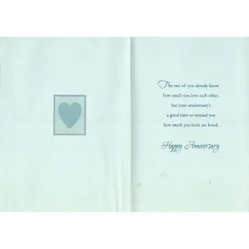 Anniversary Son & Daughter-in-Law Card