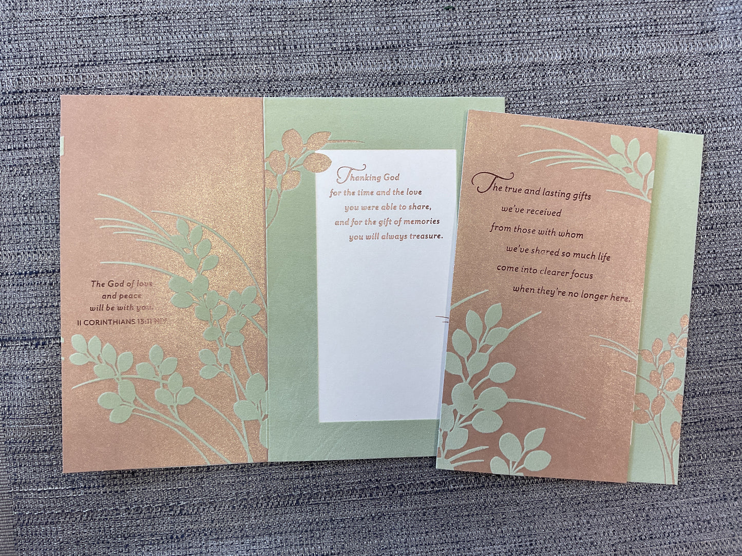 Religious Sympathy Card