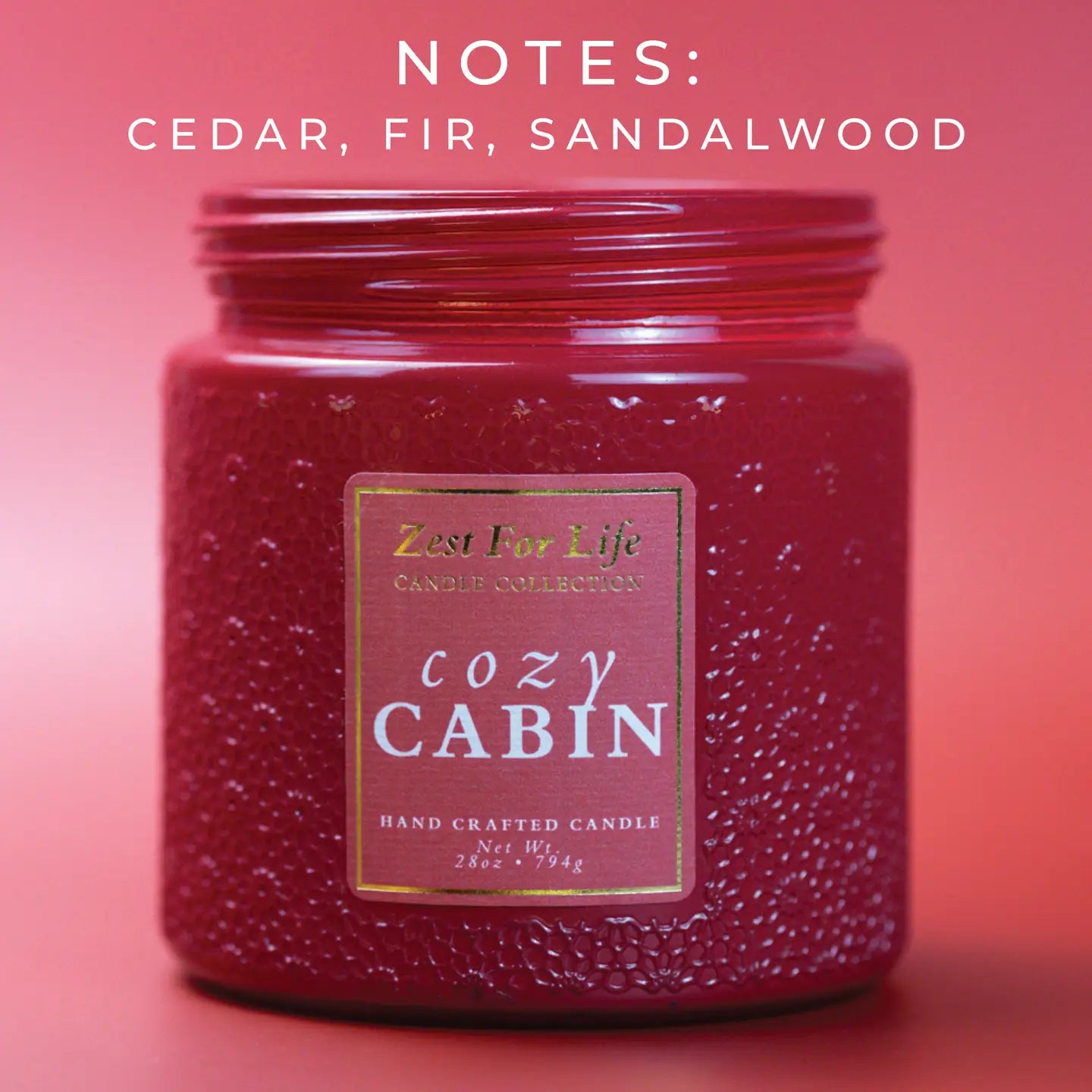 Cozy Cabin 28 oz Candle