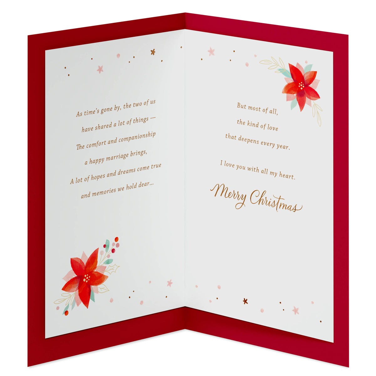 Christmas Card for Wife Today, Tomorrow and Always