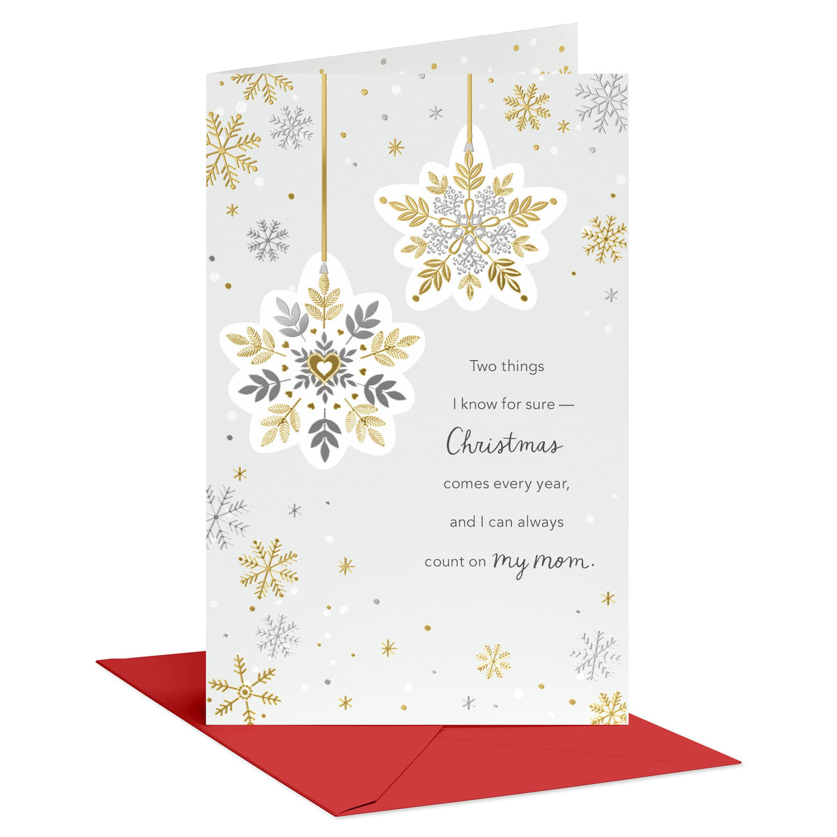 Christmas Card for Mother / Mom (Can't Imagine)