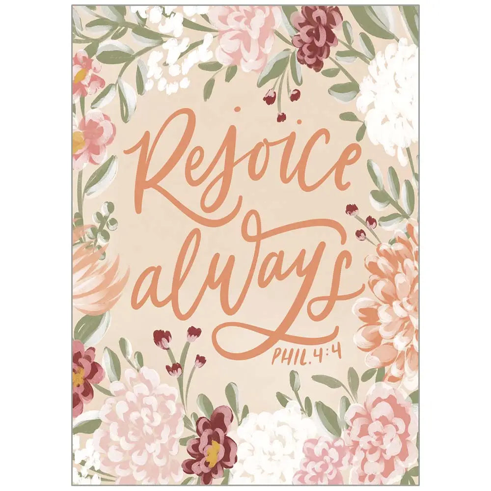 Rejoice Always - Faith Easter Card
